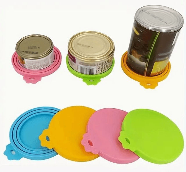 Couvercle de boite de conserve en silicone